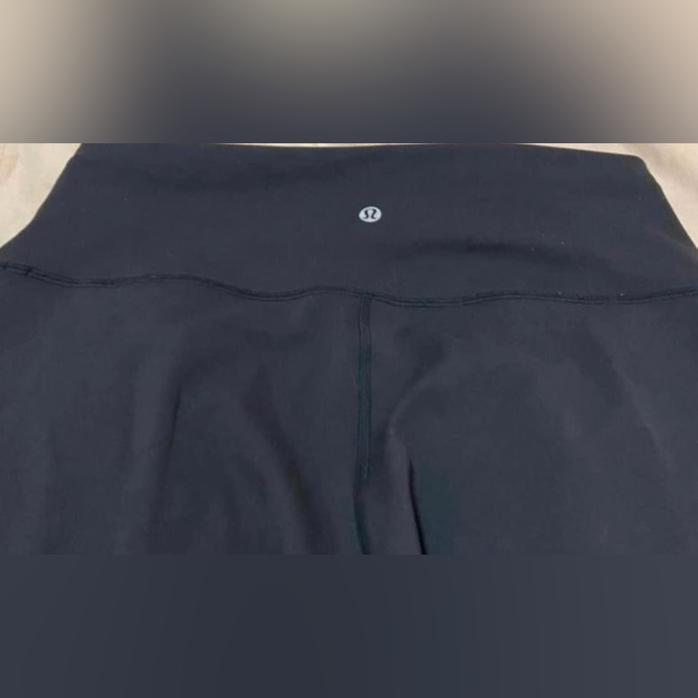 Lululemon 28” Wunder Under HR Black Leggings Size 12